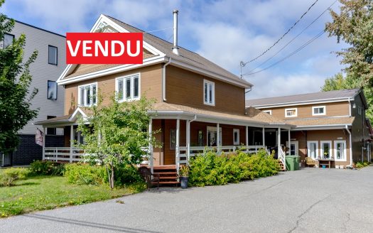 Terrain pour redéveloppement à Saint-Hyacinthe – vendu par Olivier Maurice, courtier immobilier