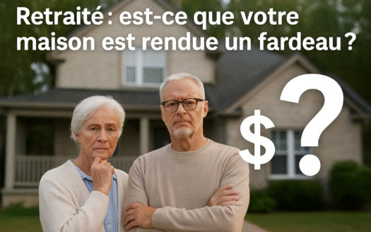 maison est rendue un fardeau