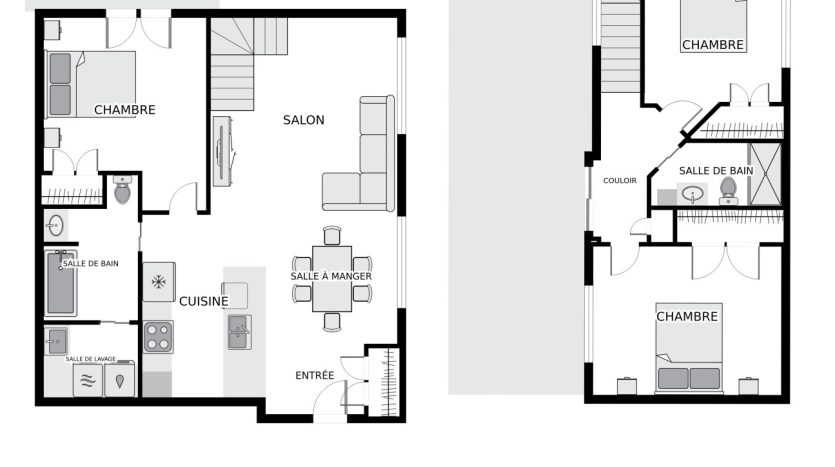 Plan – Condo à vendre dans le Vieux-Terrebonne – 516, rue Saint-Pierre